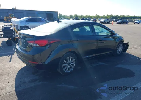 2014 Hyundai Elantra Se из США, поврежденный, VIN 5NPDH4AE0EH540437
